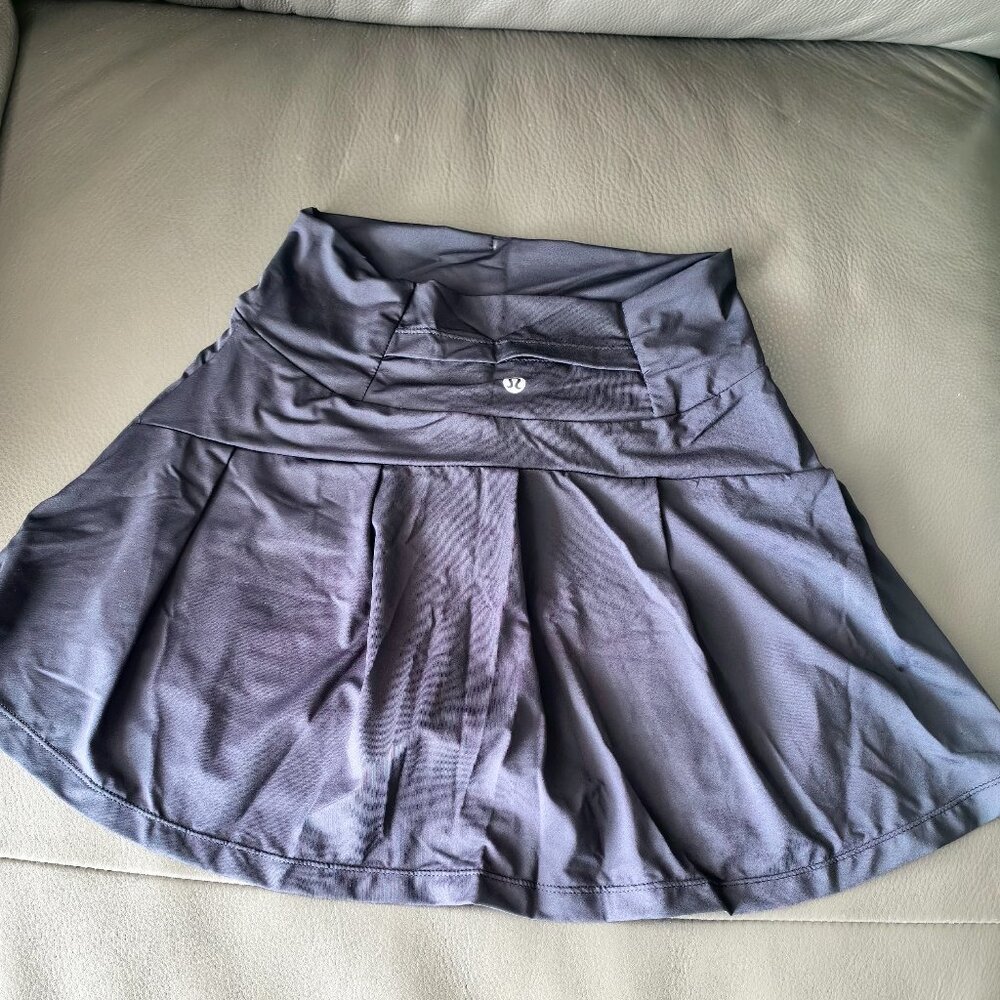 Lululemon Tennis Time Skirt High Waist Pleated Shorts Golf Pickleball size 6 - Picture 3 of 7